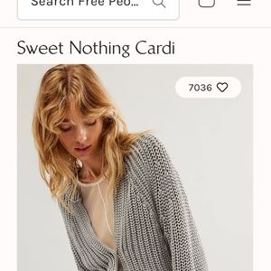 Free People Chunky sweater